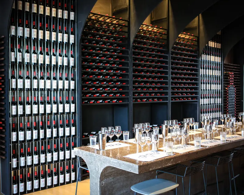 A winery tasting room in Ningxia